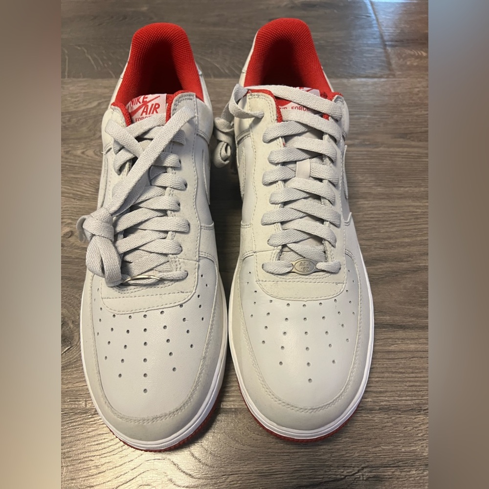 Men’s Size 12 Nike Air Force 1 Gray - 313642-007